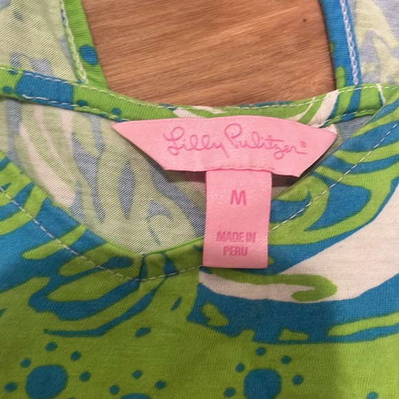 Lily Pulitzer dress/coverup - Picture 4 of 5